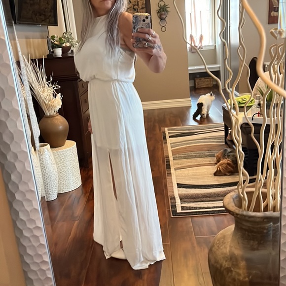 Show Me Your MuMu limited addition Heather Halter Dress - Picture 11 of 14